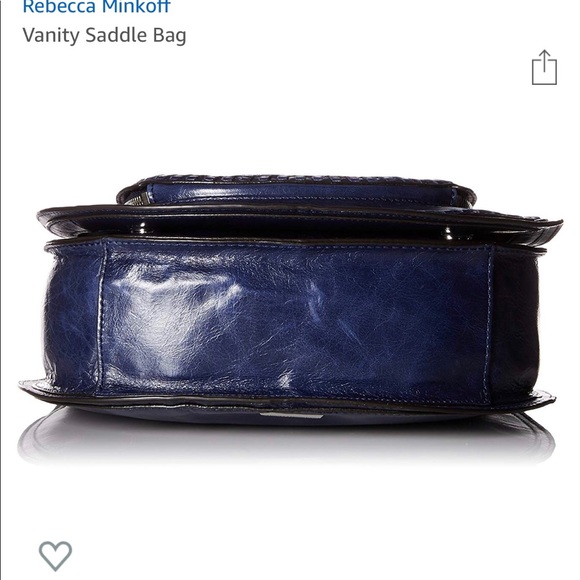 NWT Rebecca Minkoff Sm.Vanity Saddle Bag Crossbody - Picture 7 of 7